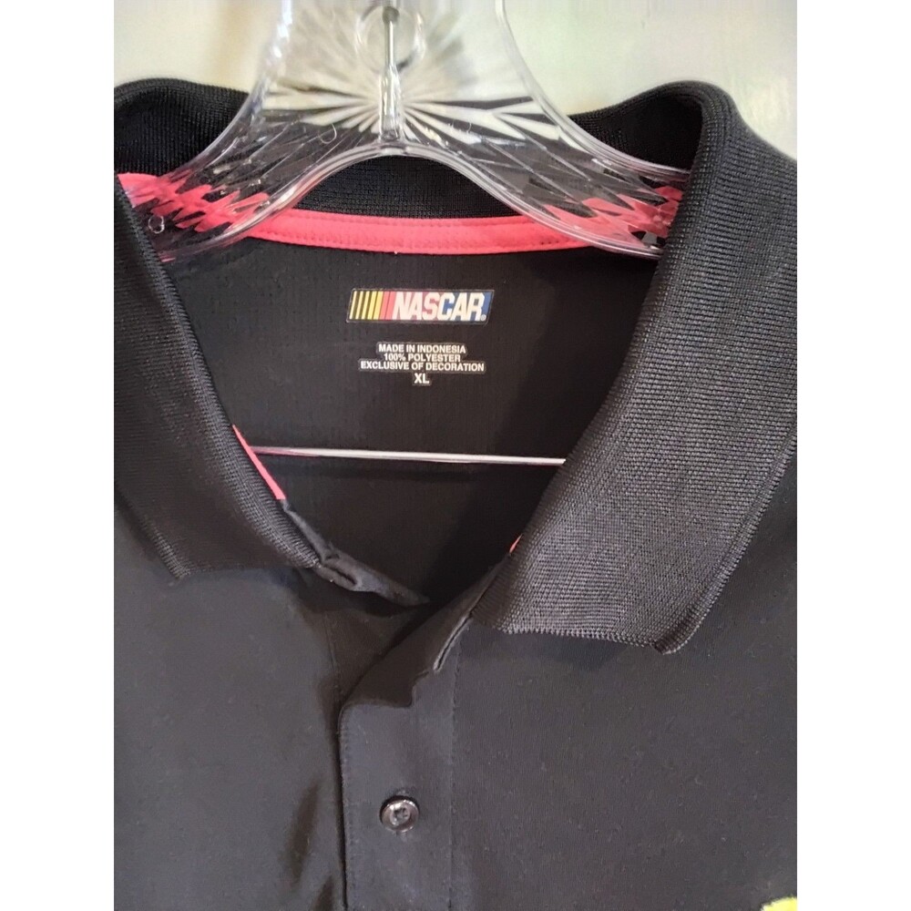 Nascar Men's Hendrick Motorsports #24 Jeff Gordon Black Polo Shirt Size XL - Picture 9 of 9